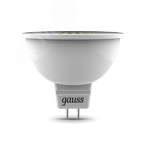 Лампа светодиодная LED 6 Вт 440 лм RGBW софит MR16 GU5.3 AC 220В RGBW и диммирование от пульта Black - Gauss