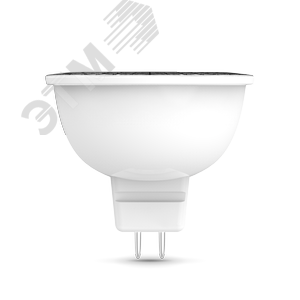 Лампа светодиодная LED 6.5 Вт470 Лм 3000К теплая GU5.3 MR16 Basic Gauss (1013517) - Gauss