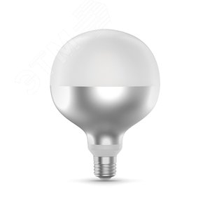 Лампа светодиодная филаментная LED 9 Вт 890 лм 4100К шар G125 нейтральный E27 AC 220В матовая колба Black Filament