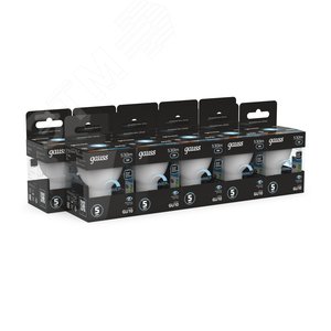 Лампа светодиодная LED 5 Вт 530 лм 4100К софит MR16 нейтральный GU10 AC 220В диммируемая Black 3