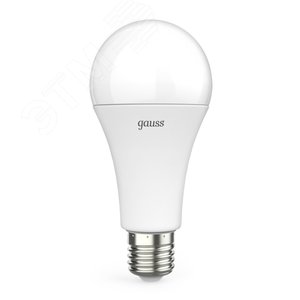 Лампа светодиодная LED 22 Вт 2000 лм 4100К А70 груша нейтральный E27 AC 220В Black