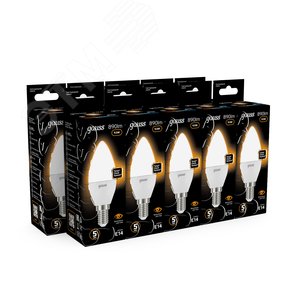 Лампа светодиодная LED 9.5 Вт 890 лм 3000К свеча теплый E14 AC 220В Black - фото 12