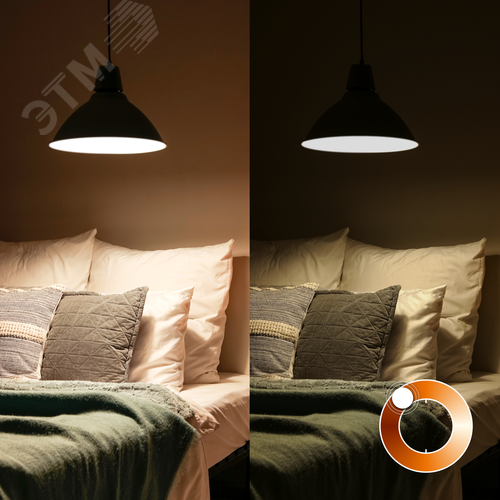 Лампа светодиодная умная SMD LED 8.5 Вт 806 лм 2700К E27 AC 220В IP20 диммируемая управление по Wi-Fi Smart Home 23