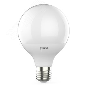 Лампа светодиодная LED 16 Вт 1540 лм 4100К шар G95 нейтральный E27 AC 220В Black