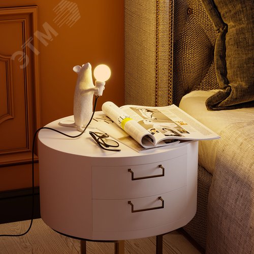 Лампа светодиодная филаментная LED 11 Вт 810 лм 2700К шар P45 теплый E14 AC 220В прозрачная колба Black Filament 15