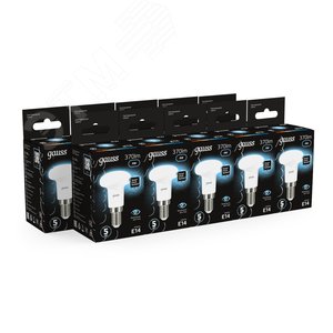 Лампа светодиодная LED 4 Вт 370 Лм 4100К белая Е14 R39 Black Gauss (106001204) - фото 12