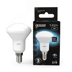 Лампа светодиодная LED 6 Вт 530 лм 4100К грибок R50 нейтральный E14 AC 220В Black 11