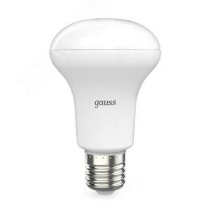 Лампа светодиодная LED 9 Вт 700 лм 4100К грибок R63 нейтральный E27 AC 220В Black