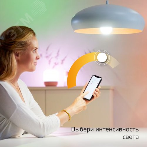 Лампа светодиодная умная SMD LED 10 Вт 1055 лм 2700К E27 AC 220В IP20 диммируемая управление по Wi-Fi Smart Home - фото 3