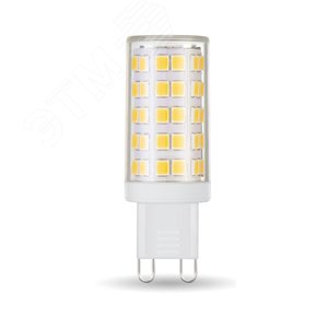 Лампа светодиодная LED 5 Вт 520 Лм 4100К белая G9 капсула 220 В керамика Black Gauss (107309205) - Gauss