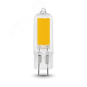 Лампа светодиодная LED 4.5 Вт 400 лм 4100К капсула нейтральный G4 AC 220В стеклянная Black Gauss