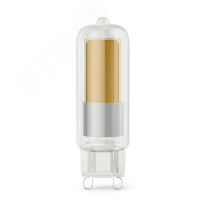 Лампа светодиодная LED 3.5 Вт 240 лм 3000К капсула теплый G9 AC 220В стеклянная Black