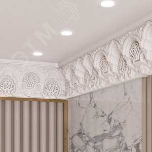 Лампа светодиодная LED 6 Вт 490 лм 4100К таблетка нейтральный GX53 AC 220В Black 15