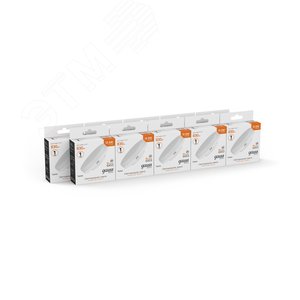 Лампа светодиодная LED 12.5 Вт 830 лм 3000К таблетка теплый GX53 AC 220В Basic Gauss - фото 3