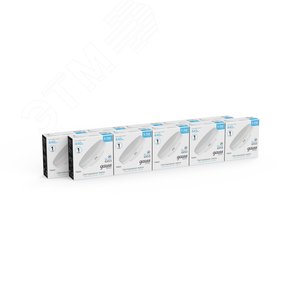 Лампа светодиодная LED 5.5 Вт440 Лм 4100К белая GX53 таблетка Basic Gauss (10849262) - фото 4