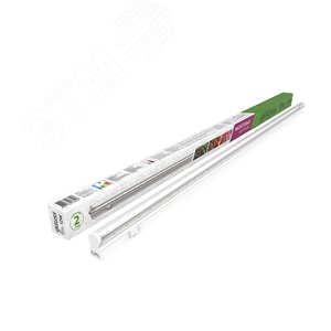 Светильник светодиодный для растений фитосветильник ДПО 12 Вт IP20 865х25х37 мм Fito 2