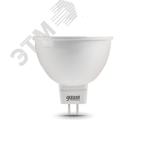 Лампа светодиодная LED 6вт 230в GU5.3 белый Gauss ПРОМО (3 лампы в упаковке) (13526T) - Gauss