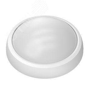 Светильник светодиодный ДБП 15 Вт 1250 лм 6500К AC 220В Белый IP65 круг D175х76мм Пластик ЖКХ Qplus 3