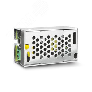 Блок питания для светодиодной ленты 15 Вт AC 100-264В Uвых 12В IP20 77х48х20мм Black - Gauss