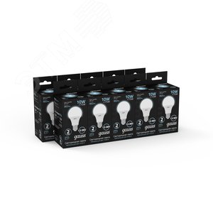 Лампа светодиодная низковольтная A60 AC12-36V 10W 860lm 4100K E27 LED 1/10/100 | 202502210 | Gauss - фото 3