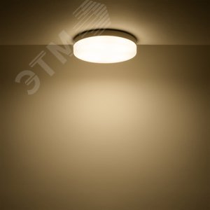 Лампа светодиодная LED 11.5 Вт1095 Лм 3000К теплая GX53 таблетка Basic Gauss (20849112) - фото 3
