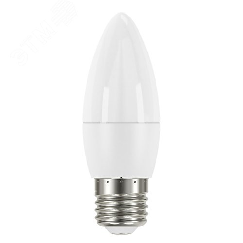 Лампа светодиодная LED 10 Вт 750 лм 3000К свеча теплый E27 AC 220В Elementary - Gauss