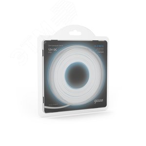 Лента светодиодная LED 5050/60-SMD 14.4W 12V DC холодный белый IP66 5м (311000314) - фото 6