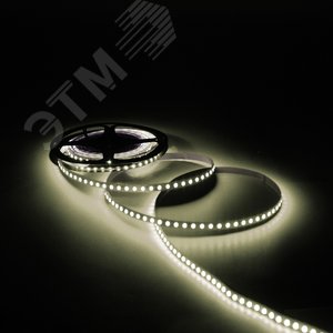 Лента светодиодная LED 6.5 Вт/м 2835-SMD 120/м 24 В DC 3000K теплый белый IP20 (блистер 5м) Black Gauss (312000165) - фото 7