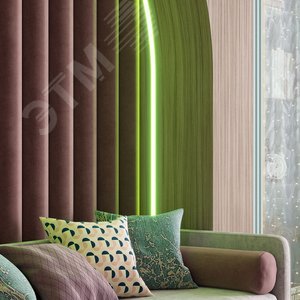 Лента светодиодная LED 14,4 Вт/м 5050-SMD 12 В DC RGB IP20 (блистер 3м) Black Gauss (312000444) - фото 8