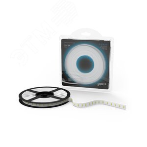 Лента светодиодная LED 2835/60-SMD 4.8W 12V DC синий 5м (312000505) 3