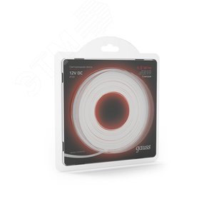 Лента светодиодная LED 2835/60-SMD 4.8W 12V DC красный 5м (312000705) 6