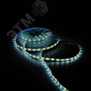 Лента светодиодная 4.8 Вт/м DC 12В 3000К IP66 60LED SMD2835 (ZIP bag 5м) 150 лм/м Elementary 5