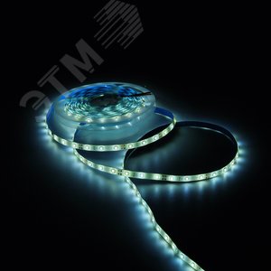Лента Gauss LED Elementary 2835/60-SMD 4.8W 12V DC холодный белый IP66 (ZIP Bag 5м) | 356000305 | Gauss - фото 5