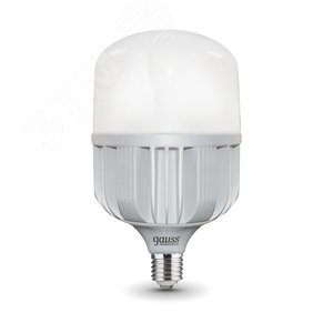 Лампа светодиодная LED 75 Вт 7000 лм 4100К цилиндр Т140 нейтральный E40 AC 220В PROMO Elementary - Gauss