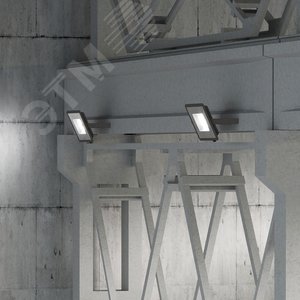 Прожектор светодиодный LED ДО 300 Вт 36000 Лм 6500К IP65 529х55х415 мм Qplus Gauss - фото 5
