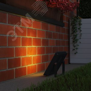 Прожектор светодиодный ДО 100 Вт 9490 лм 3000К AC 220В Черный IP65 234х245х37мм Elementary G2 Gauss 3