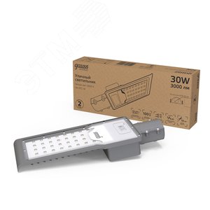 Светильник светодиодный консольный Avenue 30W 3000lm 3000K 190-250V IP65 316*130*57мм черный КСС "Ш" LED 1/20 | 629534130 | Gauss - фото 5
