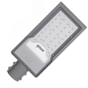 Светильник светодиодный консольный Avenue 30W 3000lm 3000K 190-250V IP65 316*130*57мм черный КСС "Ш" LED 1/20 | 629534130 | Gauss - фото 3