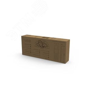 Светильник светодиодный консольный Avenue 30W 3000lm 3000K 190-250V IP65 316*130*57мм черный КСС "Ш" LED 1/20 | 629534130 | Gauss - фото 7