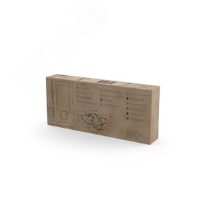 Светильник светодиодный консольный LED Avenue IP65 355*155*57 50W 5000lm 4000K 190-250V КСС "Ш" 1/10 | 629534250 | Gauss - фото 6