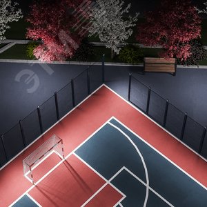 Прожектор светодиодный ДО 20 Вт 1800 лм 6500К AC 220В IP65 138х117х27мм матовый призматический рассеиватель EVO Gauss - фото 4