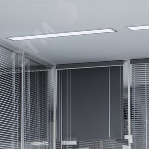 Светильник светодиодный ДВО-36 Вт 2950 Лм 6500K призма IP20 1200х180х19 мм Gauss (860125336) - фото 5