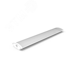 Светильник ДПО под лампу 2хG13 AC 220В IP40 632х118х40мм для LED ламп 2х600мм сквозная проводка соединяется в линию ЛАЙТ - Gauss