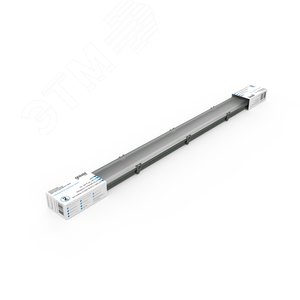 Светильник под светодиодную лампу ДСП 2хG13 AC 220В IP65 1276х86х55мм Пластик сквозная проводка для лампы 1200мм LITE Gauss - фото 2