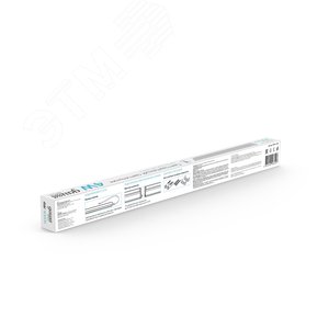 Светильник светодиодный накладной ДПО-4 Вт 300 Лм 4000K линейный матовый IP20 LED 313х22х33 мм TL Basic Gauss (930411204) - фото 3