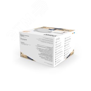 Светильник светодиодный встраиваемый LED ДВО 11 Вт880 Лм 2700К IP20 d100х63 мм монт d100 мм Downlight 4