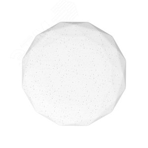 Светильник светодиодный LED НПС ДБО 55 Вт 4000К d500х80 мм IP20 Space Diamond Basic Gauss - фото 5