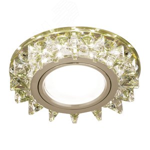 Светильник встраиваемый ДВО под лампу 2700К IP20 d95х35 мм монт d65 мм Backlight