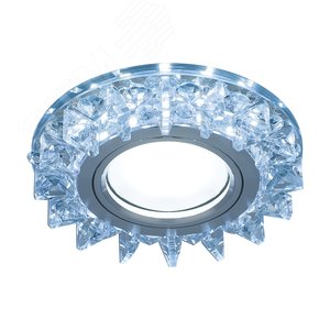 Светильник Backlight BL038 Кругл. Кристалл/Хром, Gu5.3, LED 4100K 1/40 (BL038)