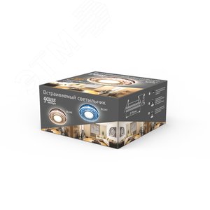 Светильник Backlight BL046 Кругл. Черный/Кристалл/Хром, Gu5.3, LED 2700K 1/40 (BL046) 4